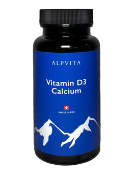Alpvita - Vitamin D3 Calcium - Swiss Made